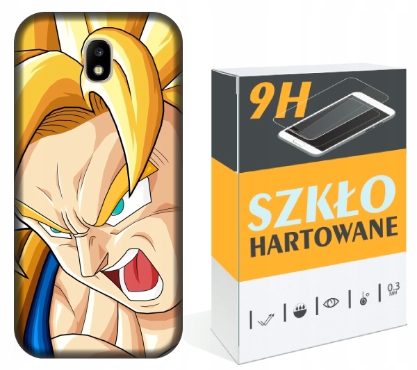 ETUI SZKŁO Samsung Galaxy J5 2017 dragon ball