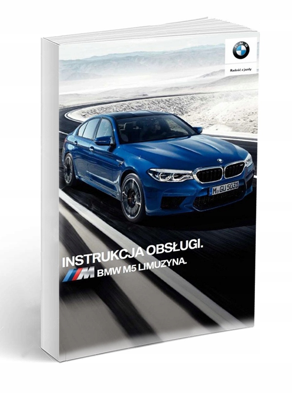 BMW 5 M5 F90 Instrukcja Obsługi /2018/
