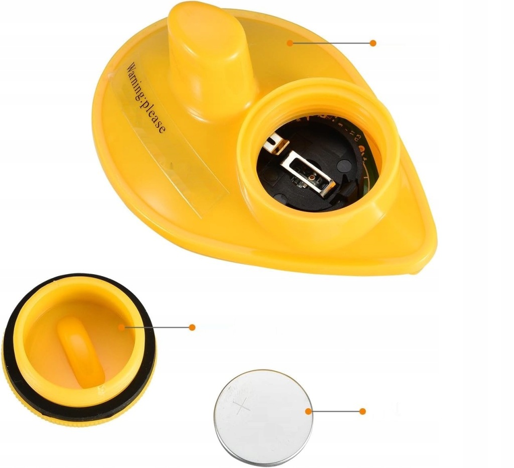 LUCKY Bezprzewodowy przetwornik głębokości