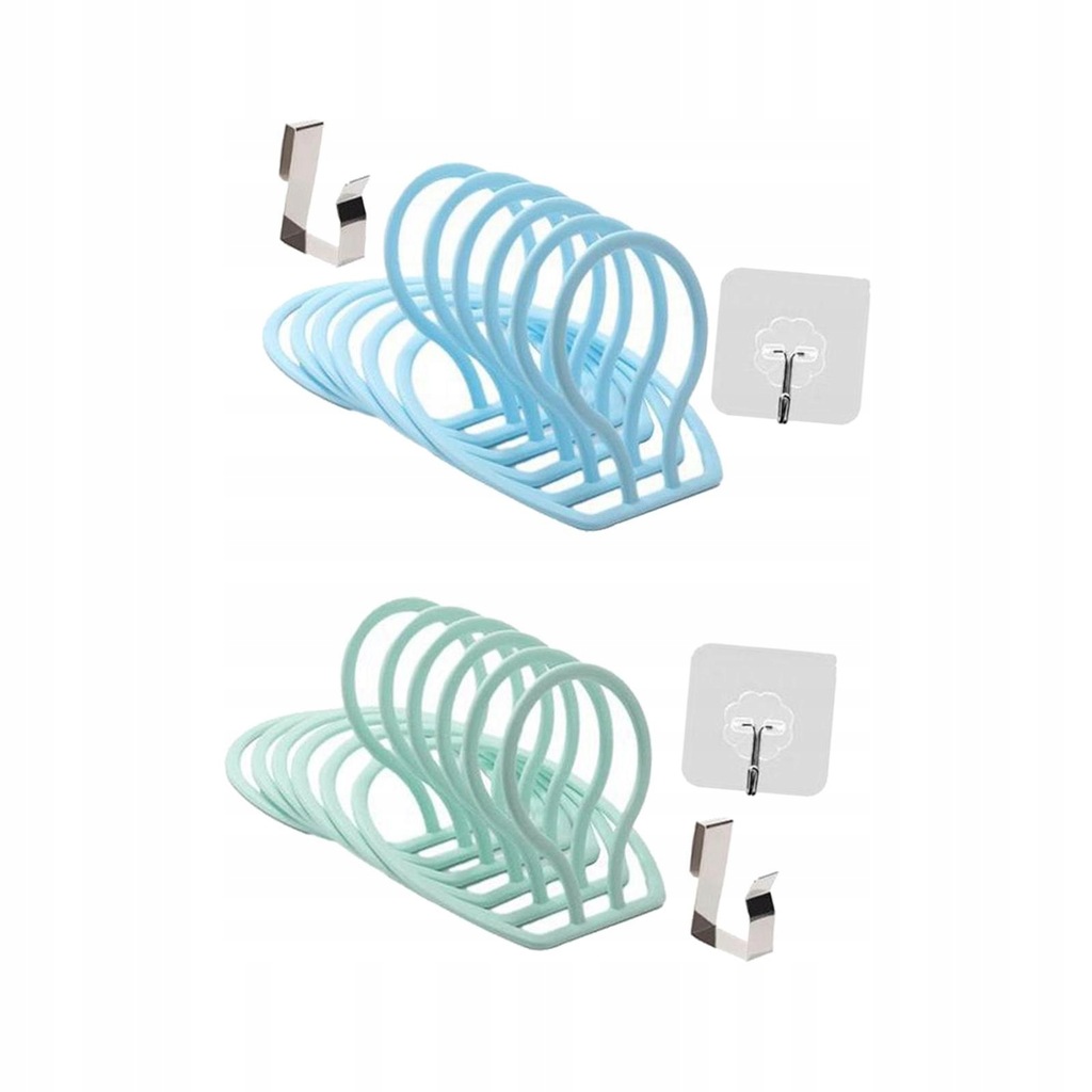 2x wieszak na kapelusze do montażu na ścianie