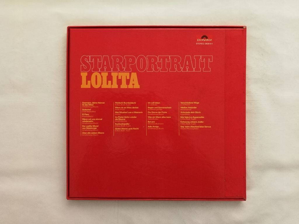 Купить LOLITA STARPORTRAIT 2LP (P101) КОРОБКА: отзывы, фото, характеристики в интерне-магазине Aredi.ru