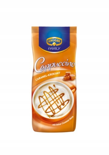 KRUGER 0,5KG CAPPUCCINO CARAMEL-KROKANT Z NIEMIEC.