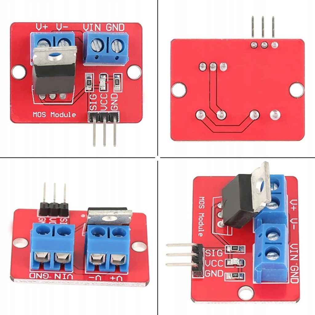 Moduł Mocy IRF520 MOSFET PWM ARDUINO ARK 5szt - 13171178870 - oficjalne ...