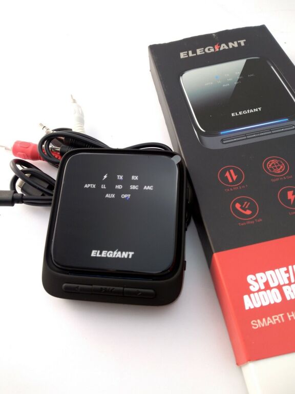 TRANSMITER BLUETOOTH 5.0 ELEGIANT BTI-066