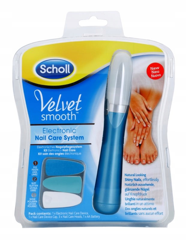 Scholl Velvet Smooth elektroniczny pilnik paznokci