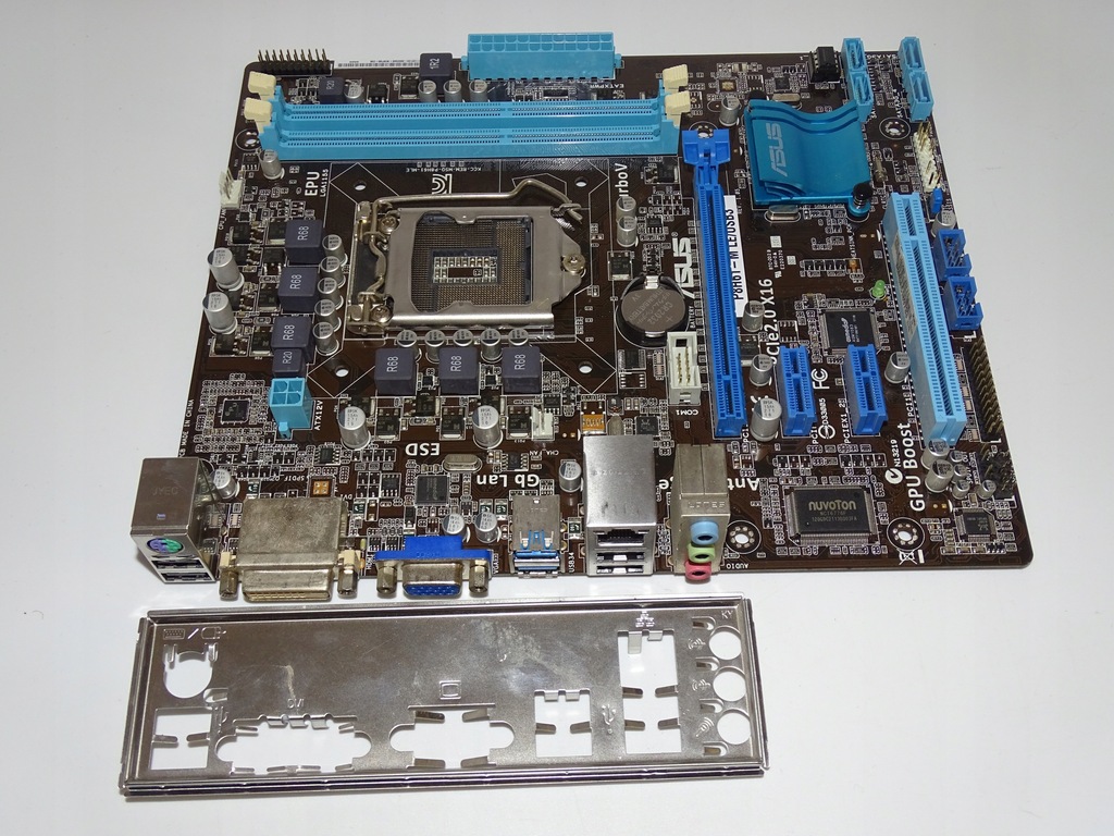 Płyta główna ASUS P8H61-M LE/USB3. - 12848458348 - oficjalne archiwum ...