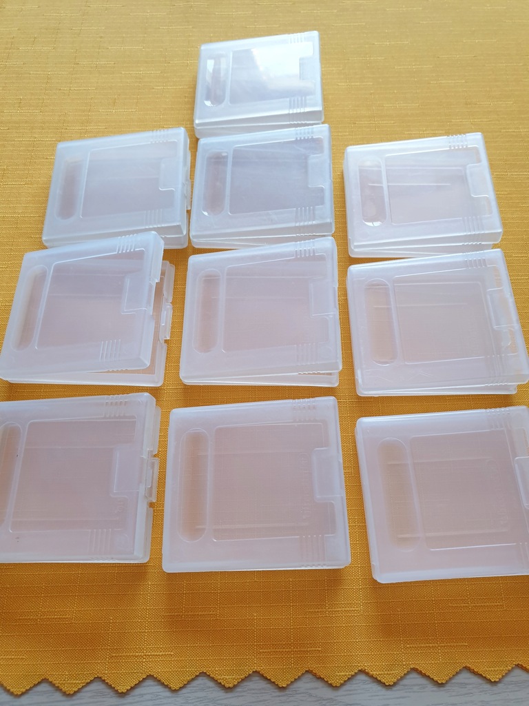 Oryginalne pudełko na grę GAME BOY, ZESTAW 10 szt.