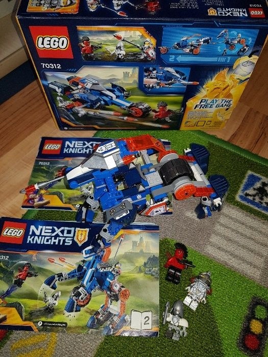 Lego Nexo KNIGHTS 70312 Mechaniczny KOŃ LANCE'A