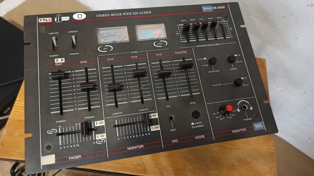 Mikser Mixer Better Dj SM8080 9788156007 oficjalne archiwum Allegro