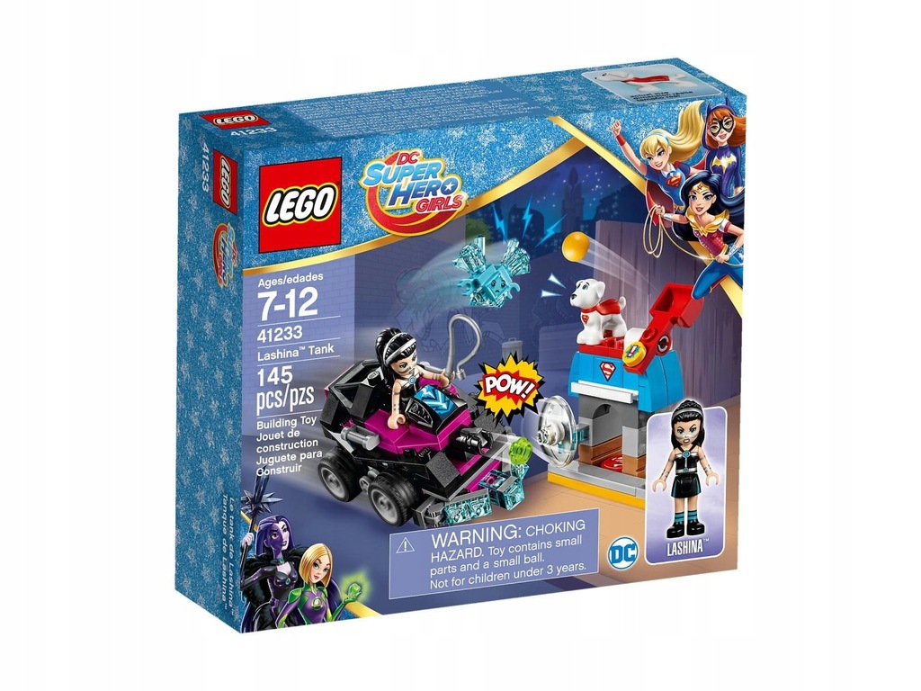 LEGO SUPER HERO GIRLS 41233 LASHINA I JEJ POJAZD