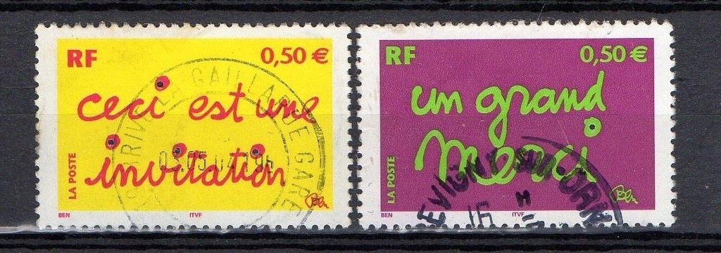 Francja-2004 Mi 3780-81
