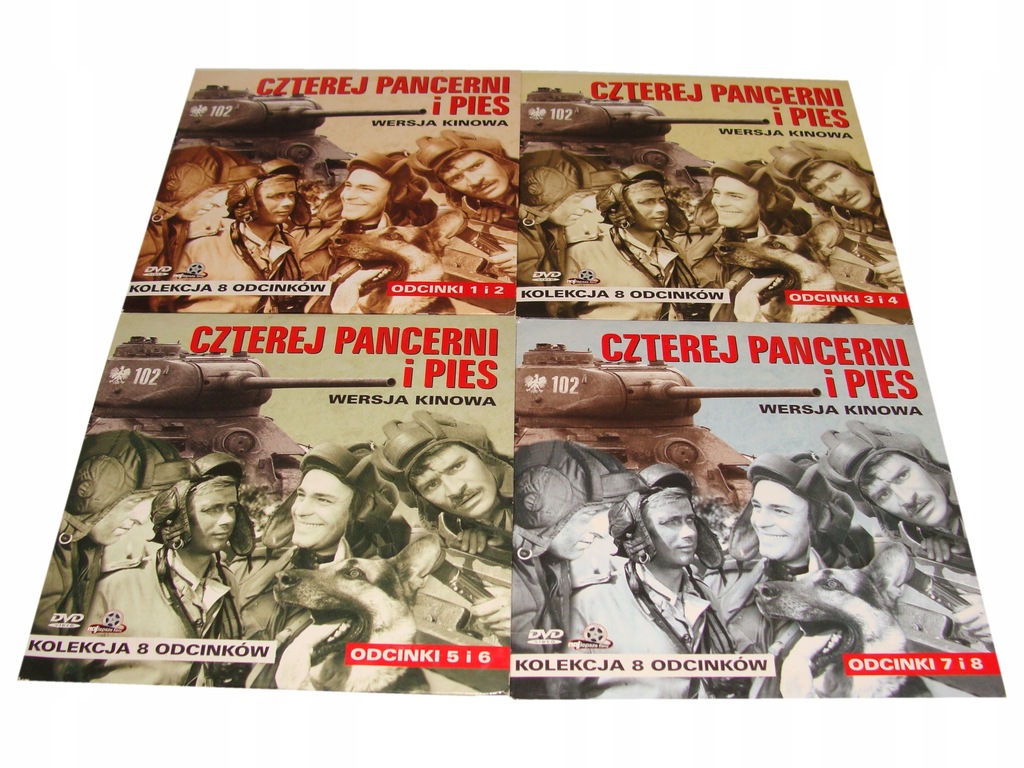 Czterej Pancerni i pies Odcinki 18 Wersja kinowa* 9351785501