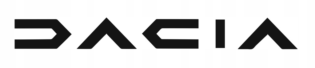 Naklejki na szybę auta, DACIA nowe logo XL 70cm