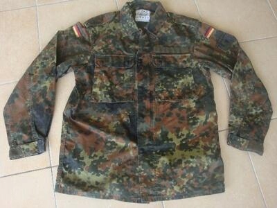 Bluza Wojskowa Flecktarn Bundeswehr Oryginał Roz 4