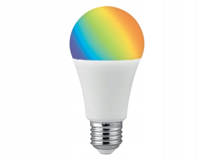 Żarówka LED RGB Smart Home biała kolorowa E27 52d285