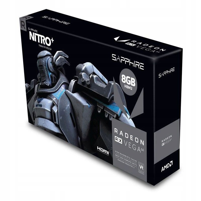 Купить Sapphire Nitro+ Radeon Rx Vega 64 8 ГБ 112750340G: отзывы, фото, характеристики в интерне-магазине Aredi.ru