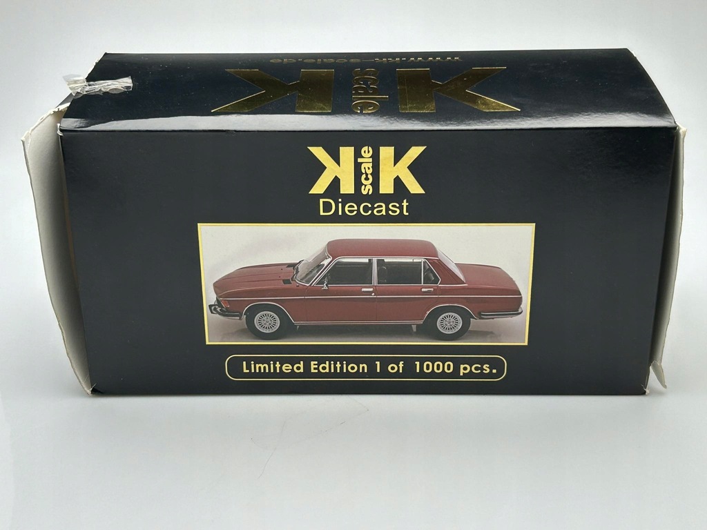 BMW 3.0S E3 MkII - 1971, red/brown metallic KK-Scale 1:18