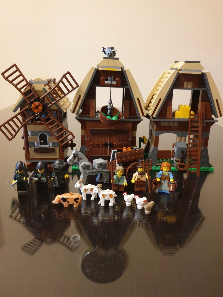 Lego 7189 Kingdoms - Mill Village Raid Unikat