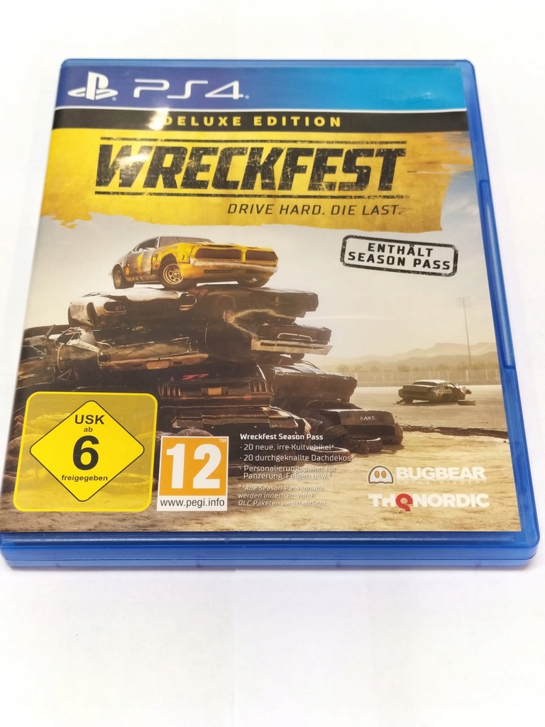 Gra Wreckfest PS4 DELUXE EDITION (281/24) opis