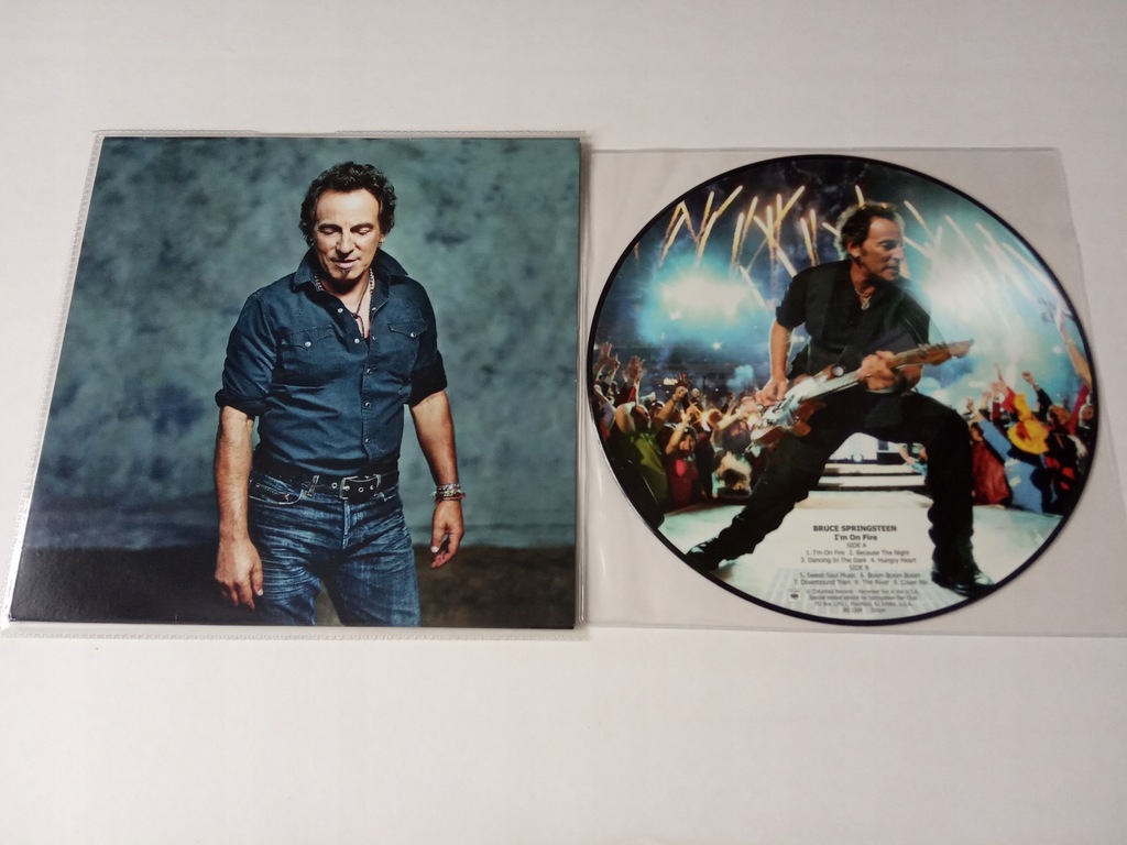 BRUCE SPRINGSTEEN , i'm on fire , limit picture
