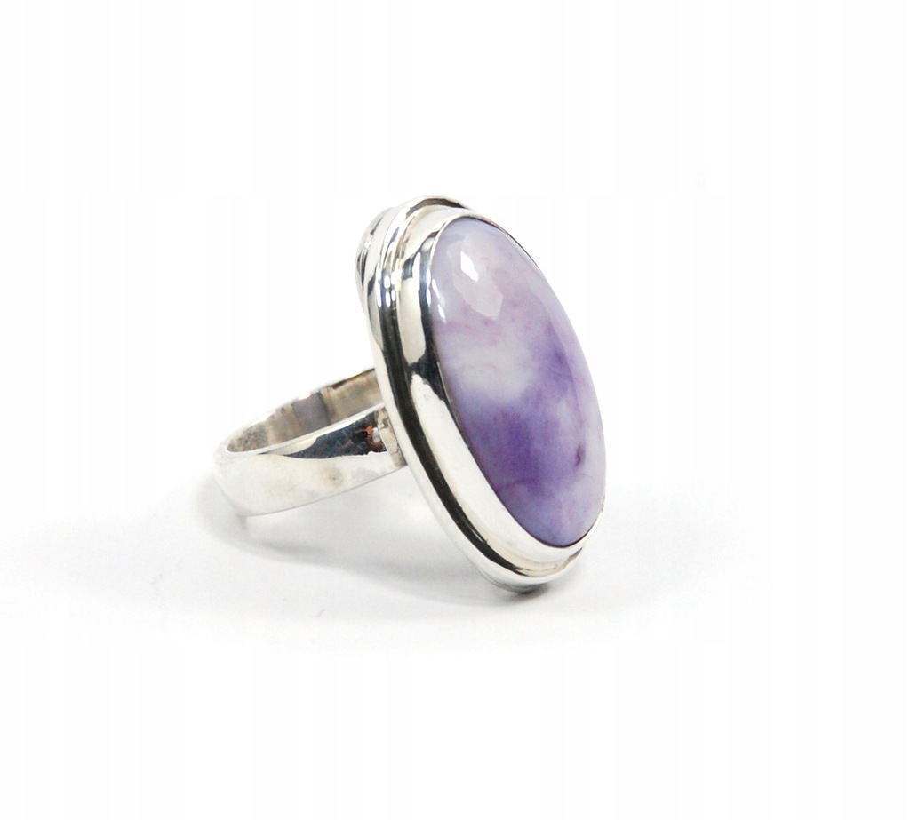 Pierścionek naturalny TIFFANY STONE w srebrze