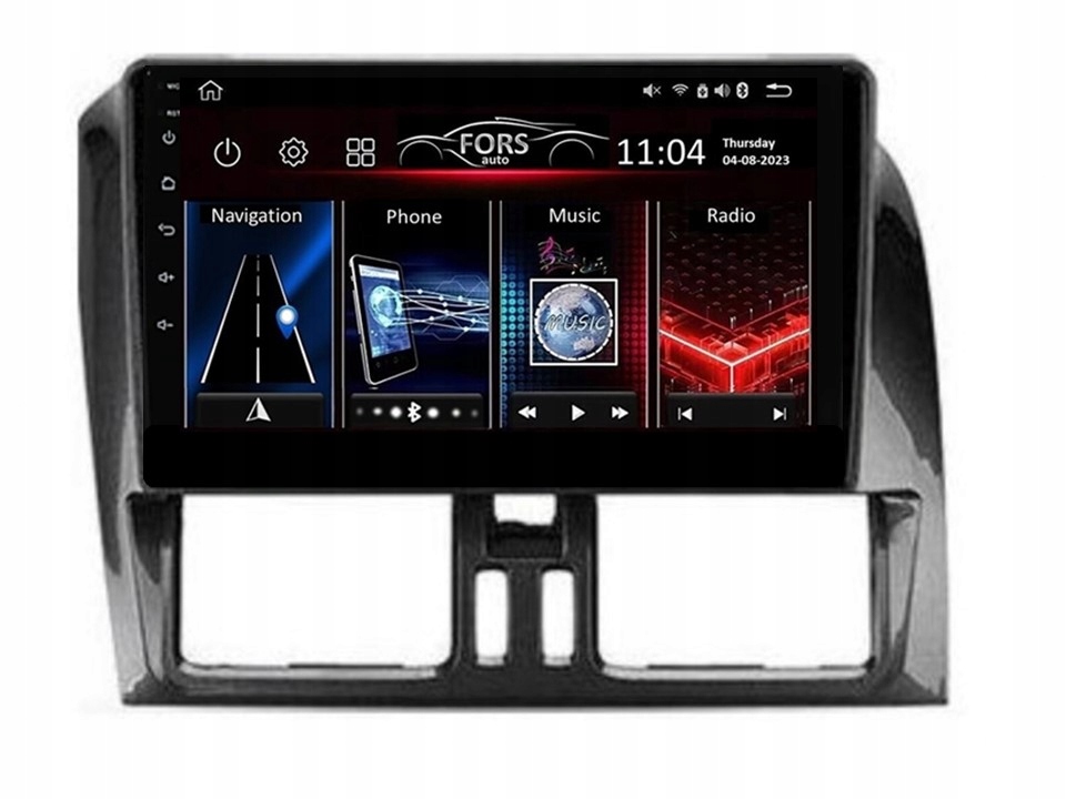 Radio Android FS4-Max Volvo XC60 2013-2017 4/32 Carplay AndroidAuto 2K DSP