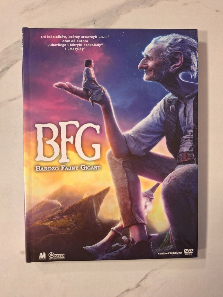 Film BFG: Bardzo Fajny Gigant płyta DVD