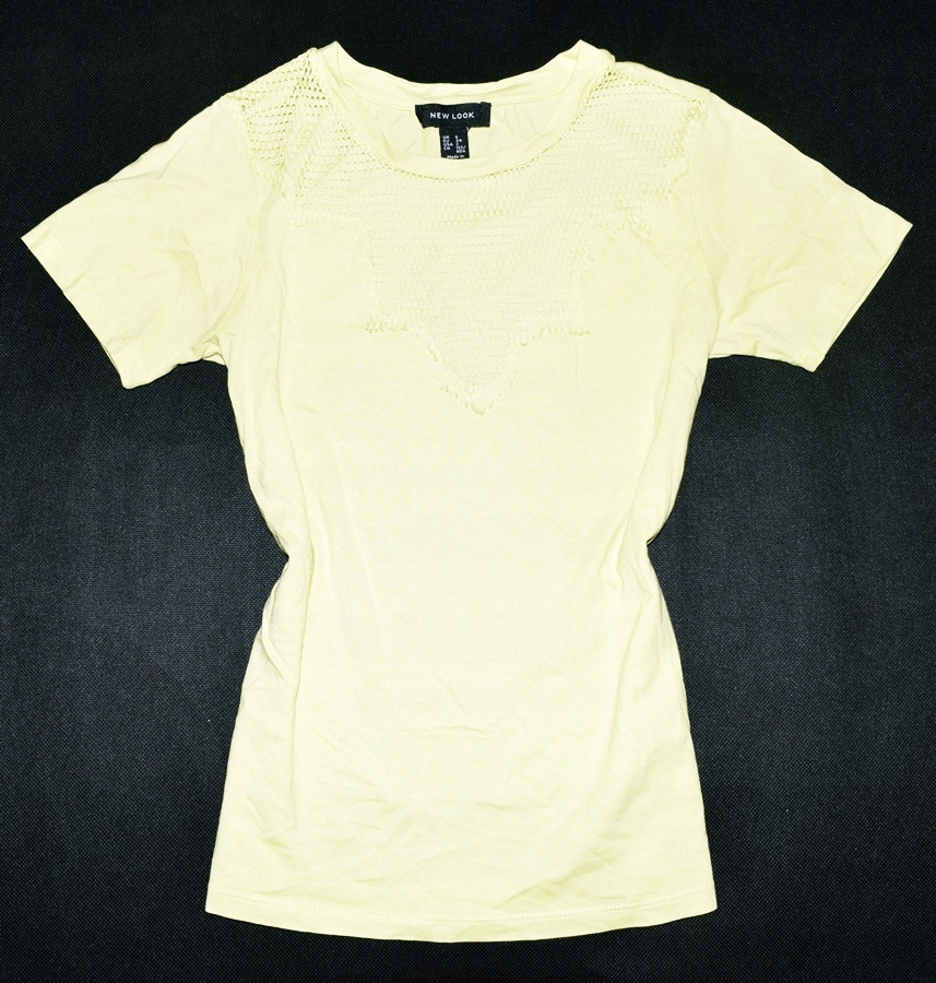 4274-49 NEW LOOK... n#s T-SHIRT SIATKA GREEN r.34