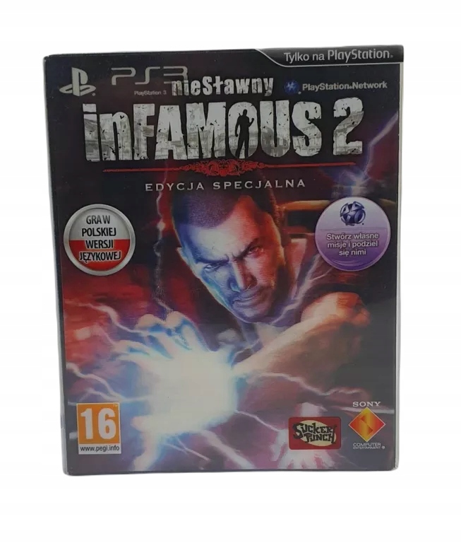 GRA PS3 INFAMOUS 2 EDYCJA SPECJALNA PL