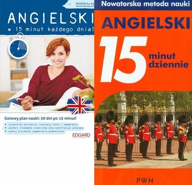 Angielski w 15 minut + Angielski 15 minut dziennie