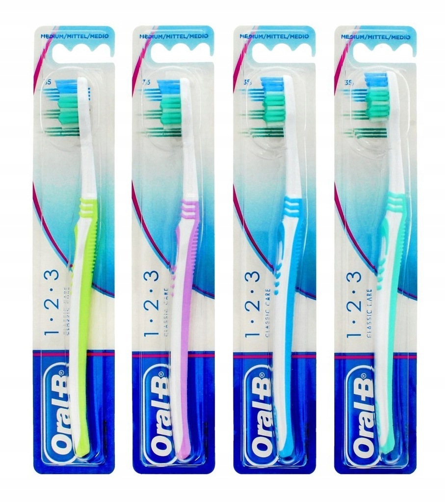 ORAL B SZCZOTECZKA DO ZĘBÓW CLASSIC CARE medium