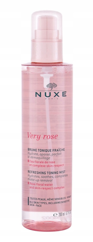 NUXE Very Rose Refreshing Toning Mgiełka do twarzy