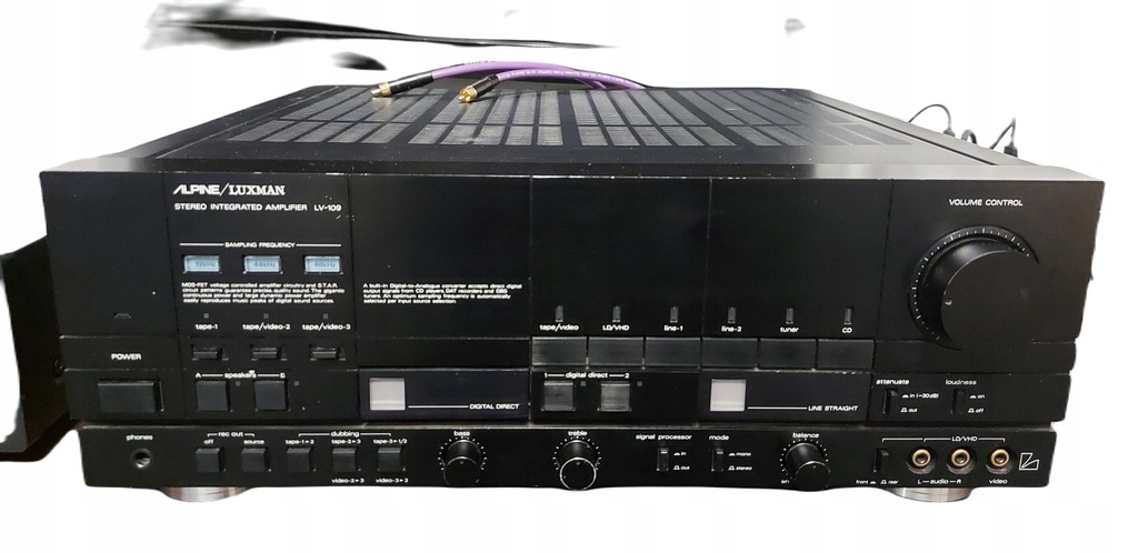 Alpine / Luxman LV-109 - wzmacniacz stereo z DAC Alpine / Luxman LV-109 - wzmacniacz stereo z DAC