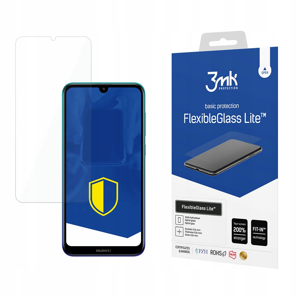 Huawei Y7 2019 - 3mk FlexibleGlass Lite