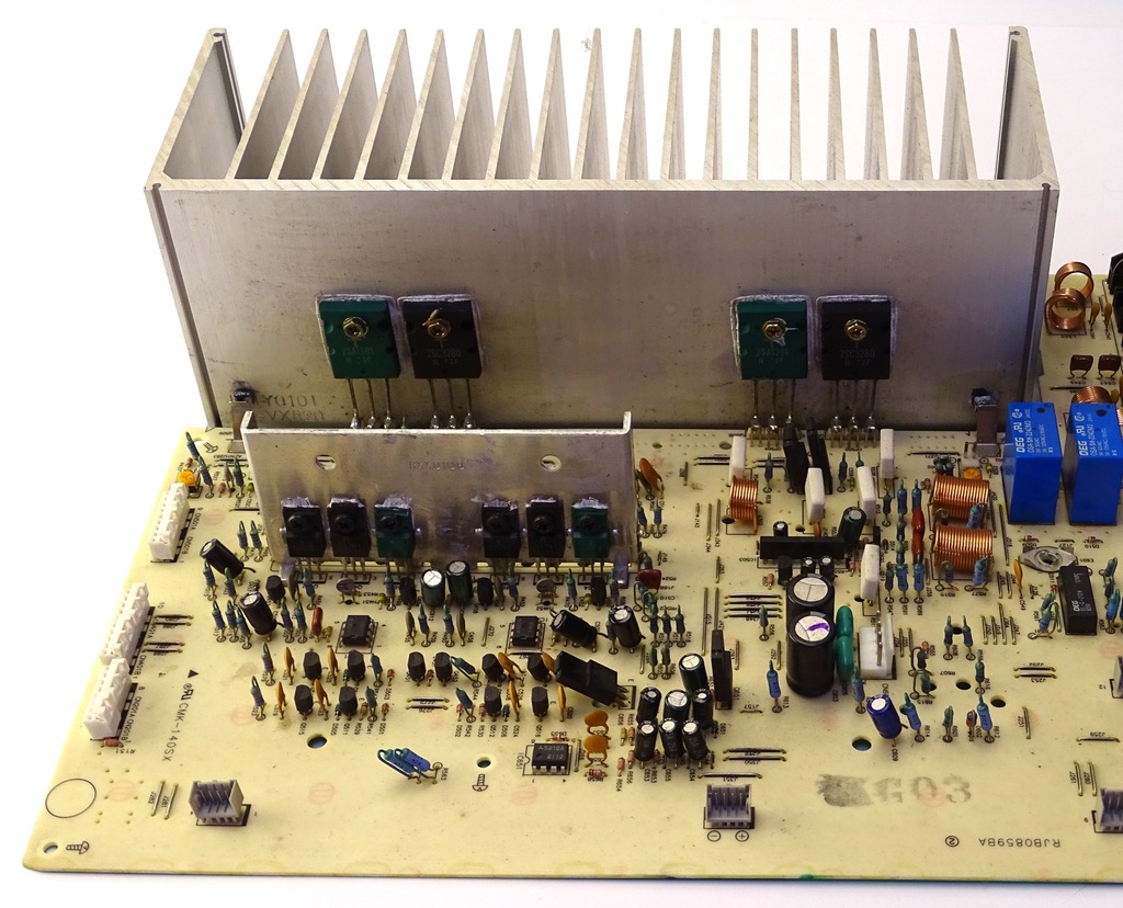 TECHNICS SU-VX820 KOŃCÓWKI MOCY 2SA1301 2SC3280