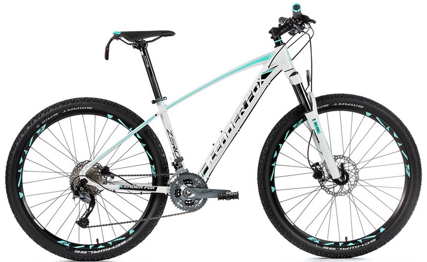 MTB Hardtail Leader Fox Zero 27,5 Biały 20'' Zielo