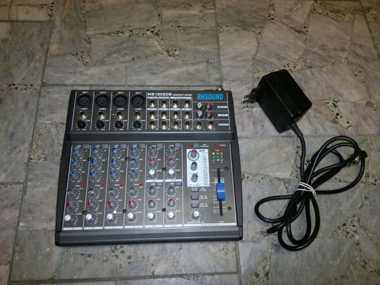 Mixer Rh Sound Ms 12 Ds Zasilacz Oficjalne Archiwum Allegro