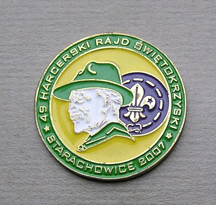 Odznaka ZHP 49 Harcerski Rajd Świętokrzyski 2007