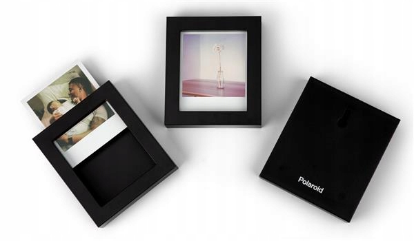 3 x Ramka na zdjęcia POLAROID czarna