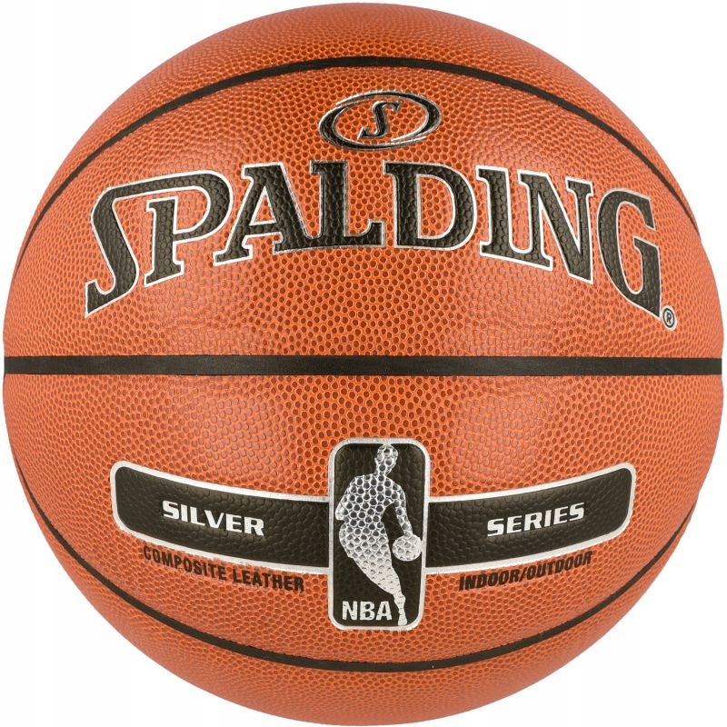 Piłka do koszykówki Spalding NBA Silver Indoor/Out