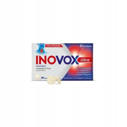 Inovox Ultra smak miętowy, 24 pastylki