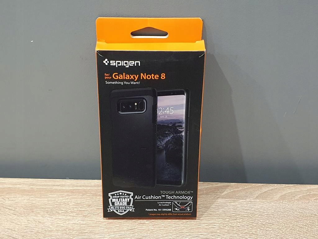 Plecki Spigen do Samsung Galaxy Note 8; czarny
