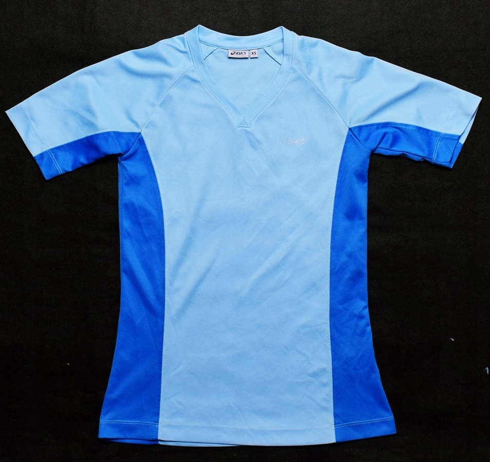 4972-37 ASICS... m#k T-SHIRT SPORTOWY V-NECK r.34