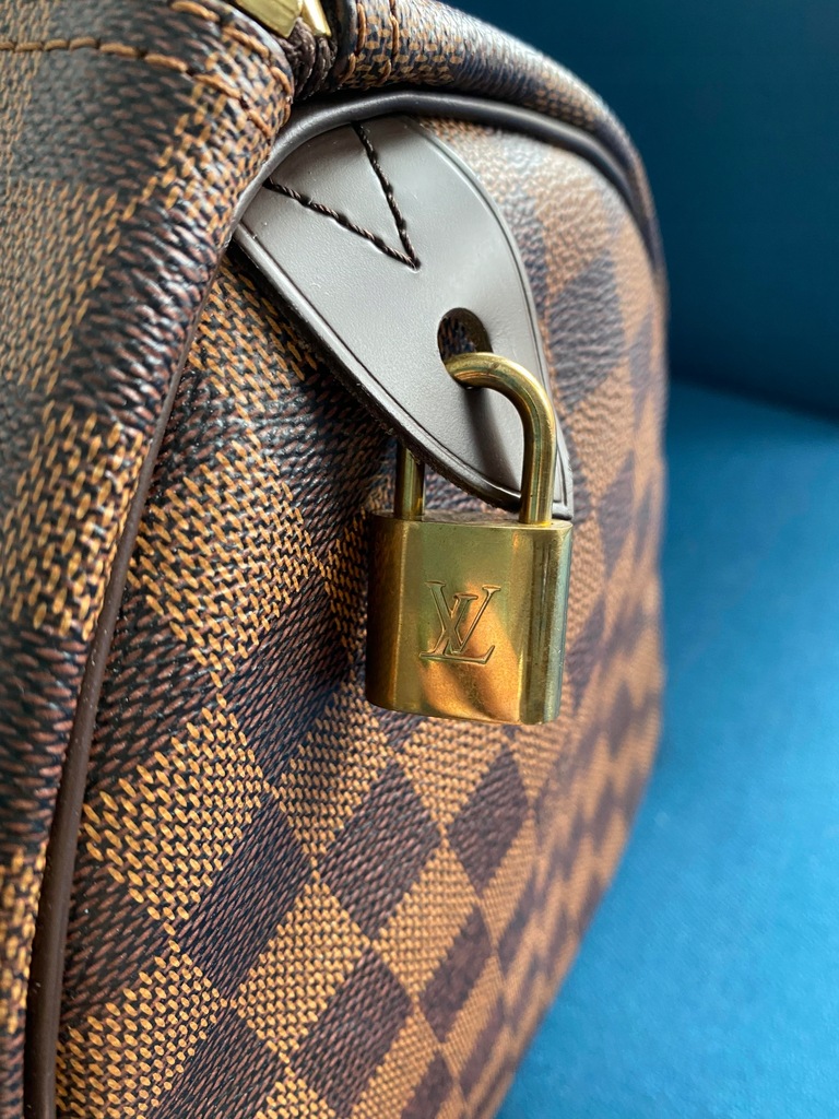 Torebka LOUIS VUITTON Speedy 30 B monogram - 6712612520 - oficjalne  archiwum Allegro