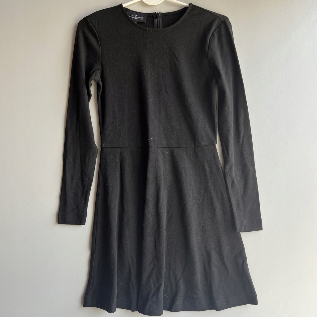 Designer Remix sukienka czarna midi na 14lat