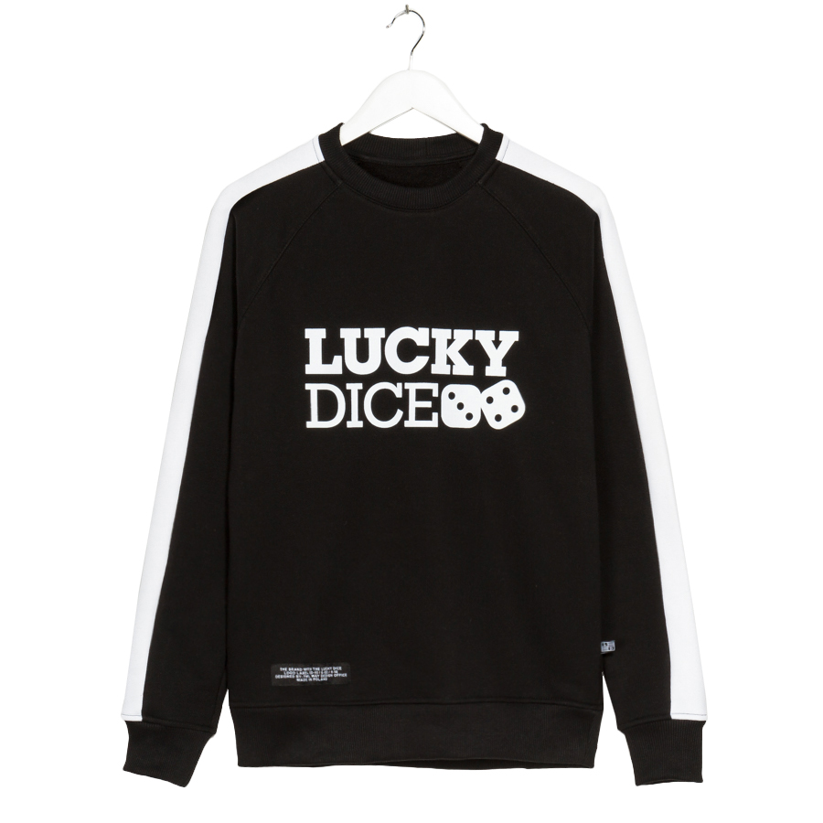 Lucky Dice - Logo Raglan Bluza Klasyczna L