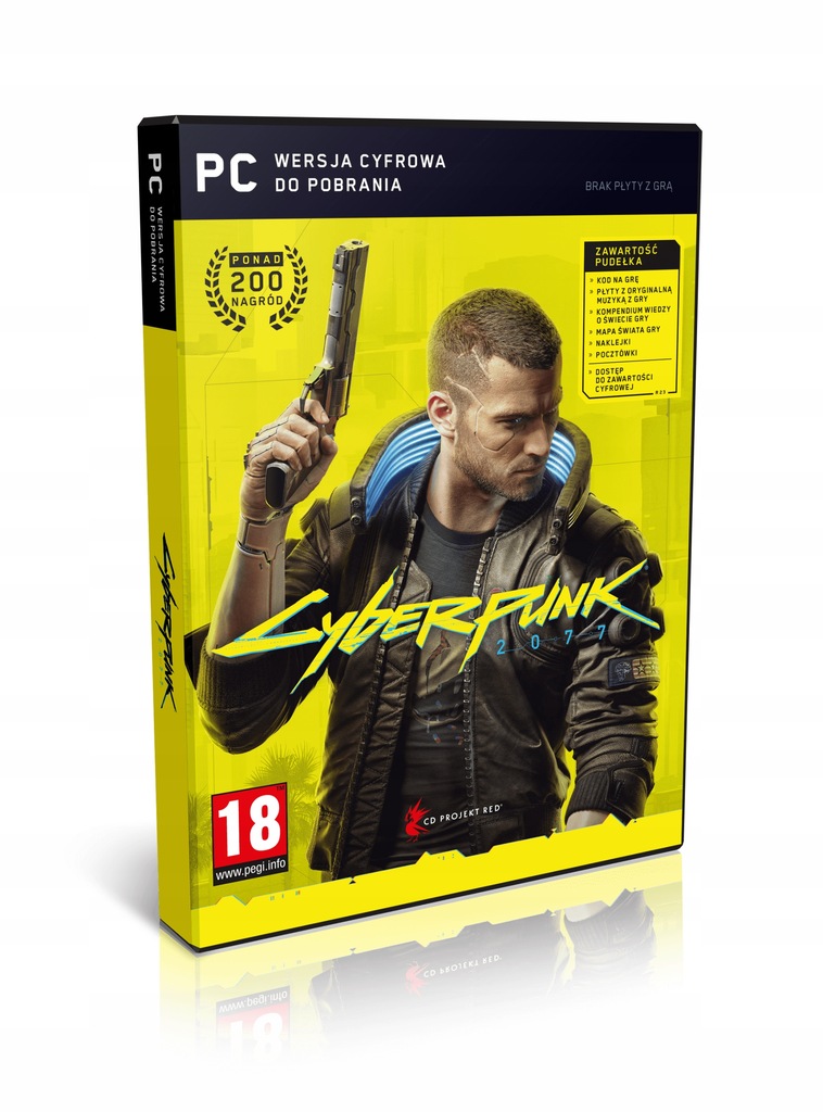 Cyberpunk 2077 PC box pudełkowa KOD KLUCZ