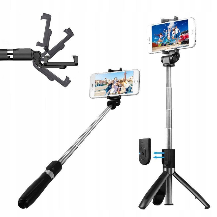 SELFIE STICK UCHWYT NA TELEFON BLUETOOTH BL APEXEL