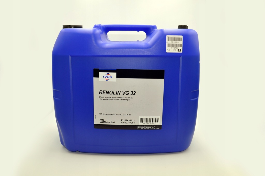 Olej Fuchs RENOLIN VG 32 - 20 litrów