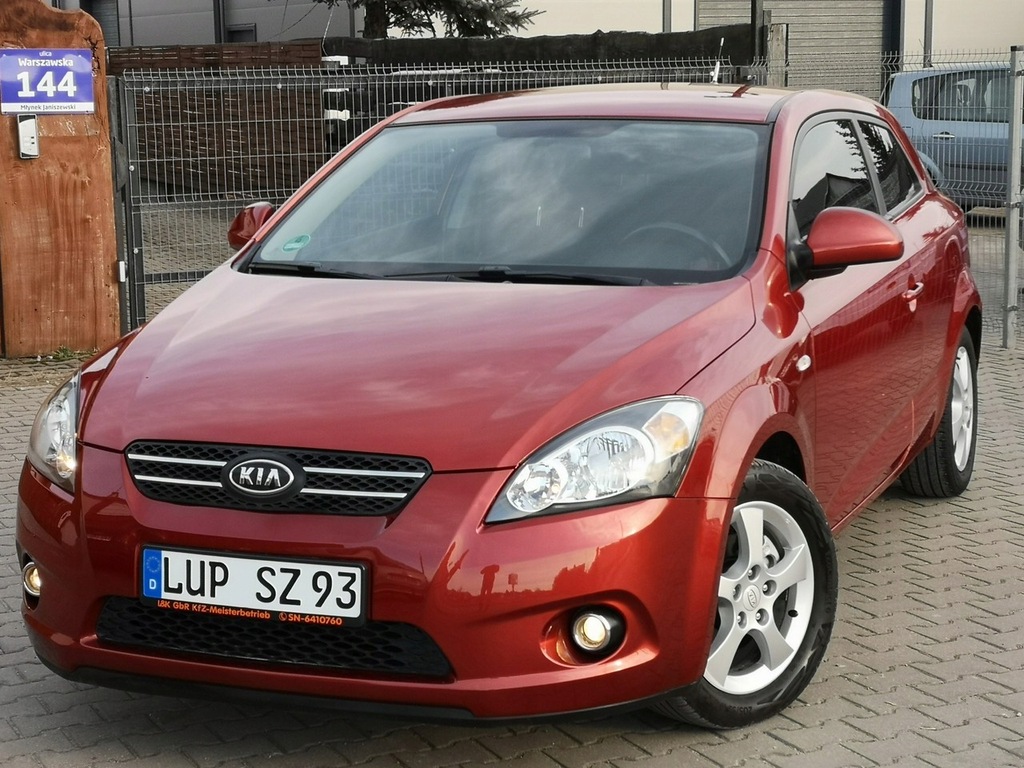 Kia Pro_cee'd 1.6B 122KM 2009r, 161tyś km,